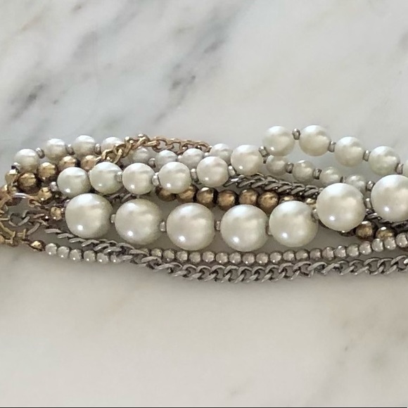 LOFT 8-strand necklace. - Picture 2 of 3